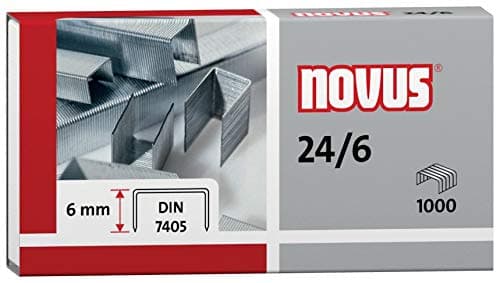 Novus agrafes 24/6 DIN, boîte avec 1000 agrafes