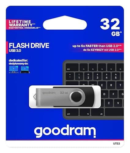 GOODRAM UTS3 USB 3.0 32GB Noir