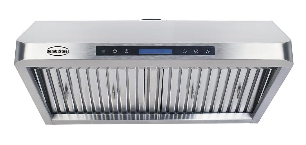 Hotte Aspirante avec Moteur 1530 m3/h - 1200 mm - Combisteel