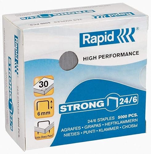 25 000 agrafes 24/6-6 mm [Rapid]