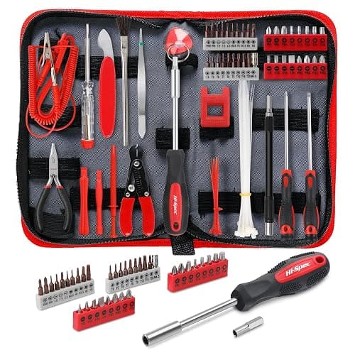 Hi-Spec Trousse d'outils de précision 56 pièces pour réparation d'ordinateurs